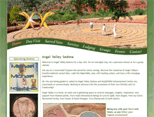 Tablet Screenshot of angelvalleysedona.com